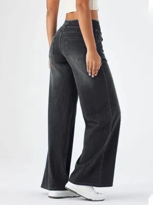 Women's Baggy Jeans with Elasticated Waist — view 7