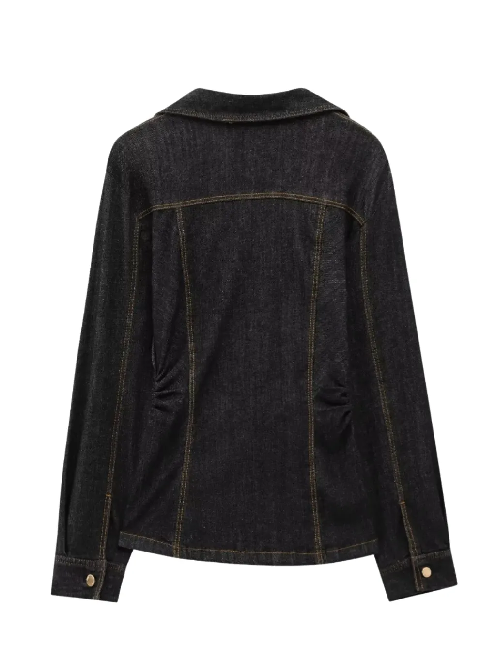 Women's Black Denim Set Shirt & Trousers — quality denim, made to last