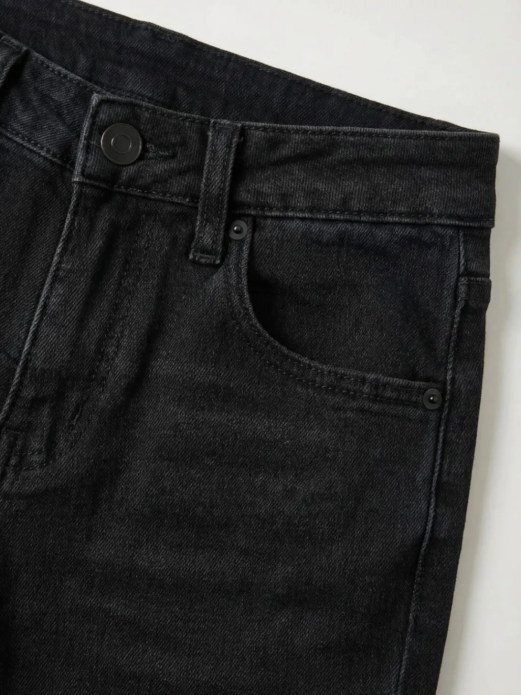 Women's Black High-Waisted Straight 7/8 Jeans — endless ways to style it