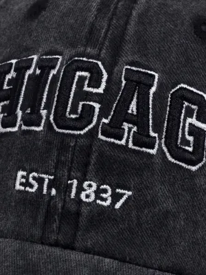 Women's Denim Cap with Chicago Embroidery — view 5