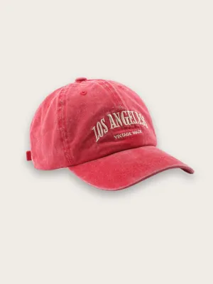 Women's Denim Cap with Vintage Los Angeles Embroidery — view 10