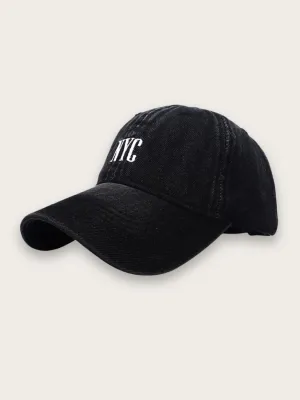 Women's Denim Cap with NYC Embroidery — view 9