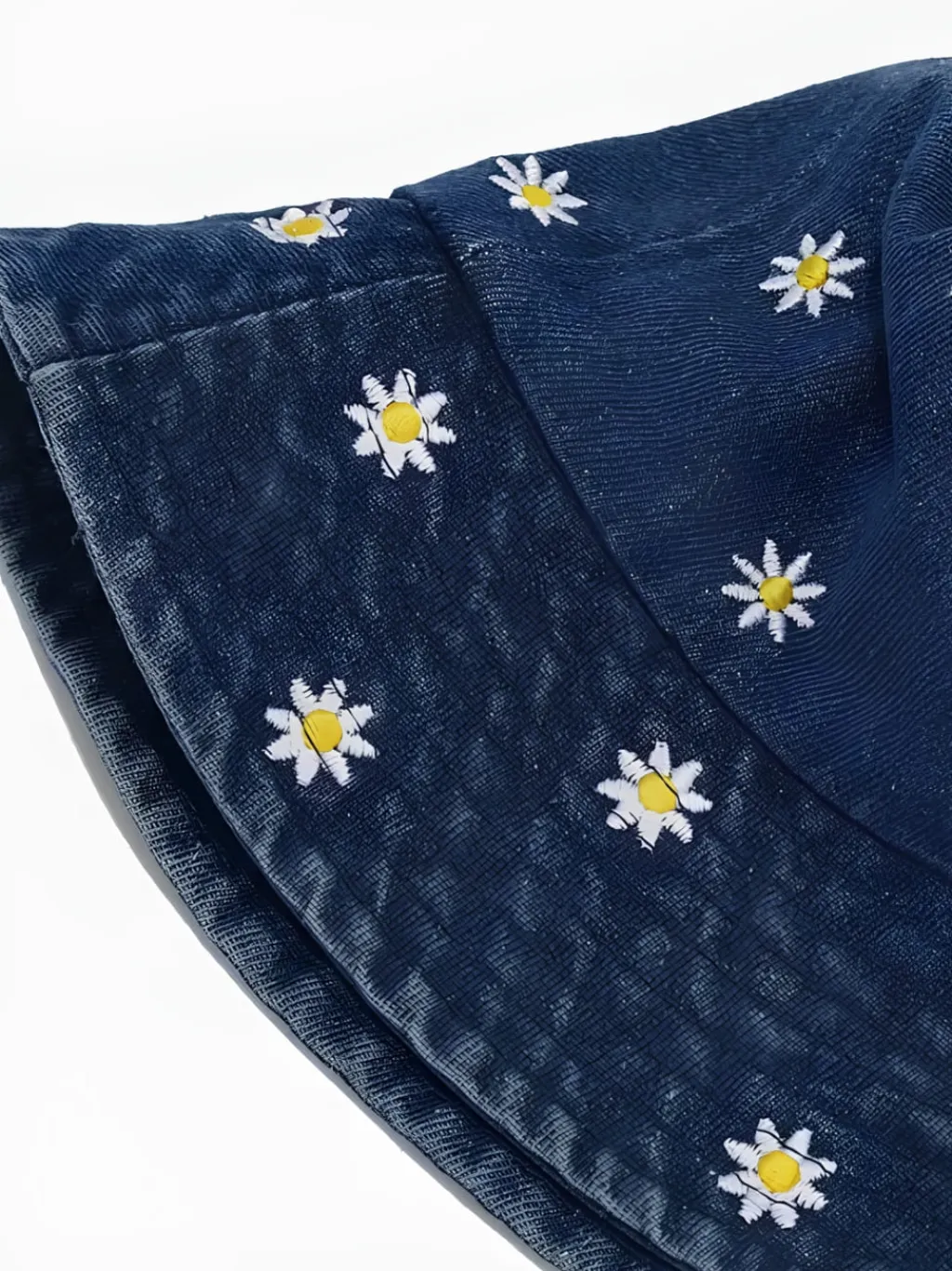 Women's Ditsy Floral Denim Bucket Hat — quality denim, made to last