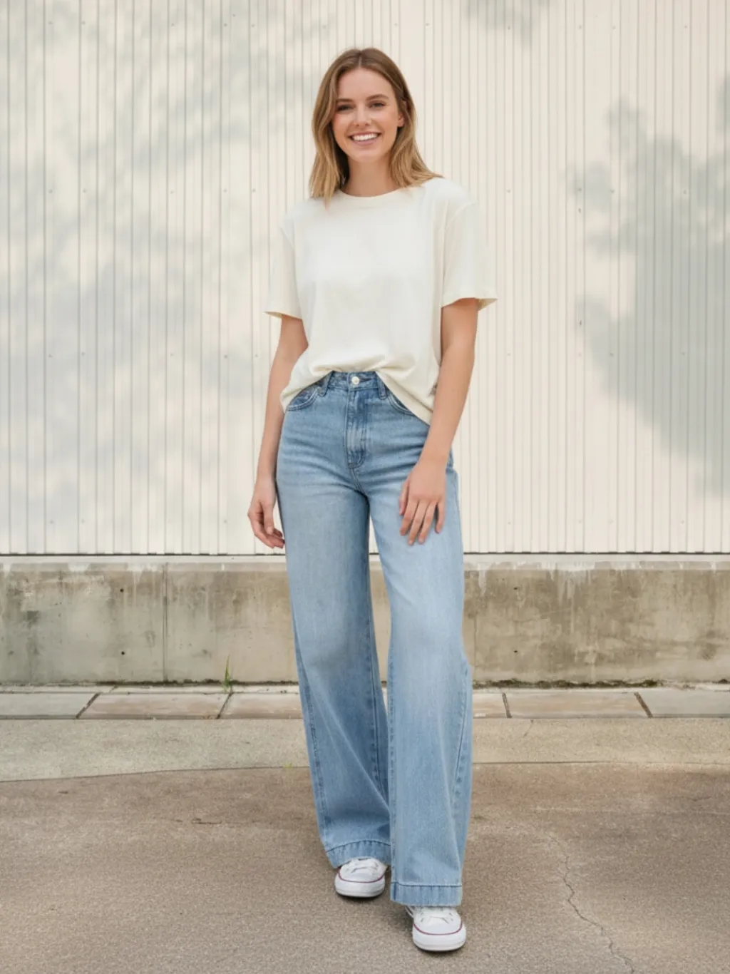 Women's Light Blue Skate Jeans