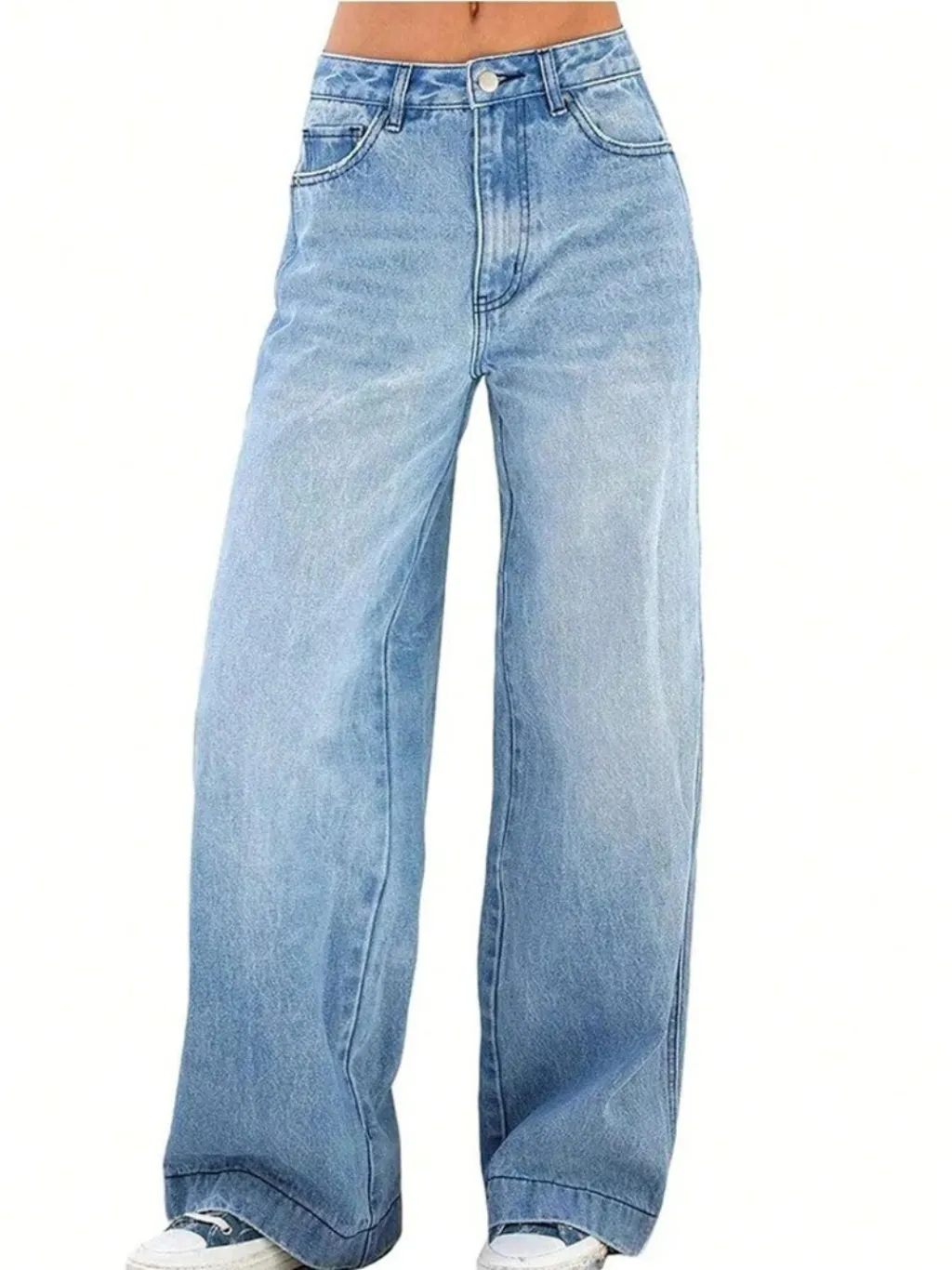 Women's Light Blue Skate Jeans — a pair designed to be worn everywhere