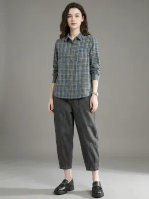 Women's Loose 7/8 Jeans with Statement Pockets — view 4