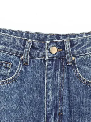 Women's Loose-Fit Ripped Skate Jeans — view 3