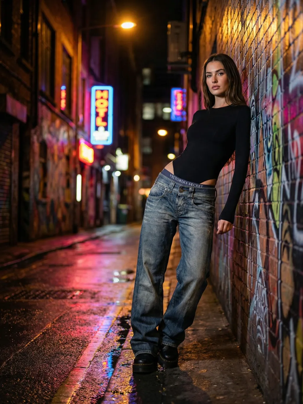 Women's Low-Rise Washed Baggy Streetwear Jeans — endless ways to style it