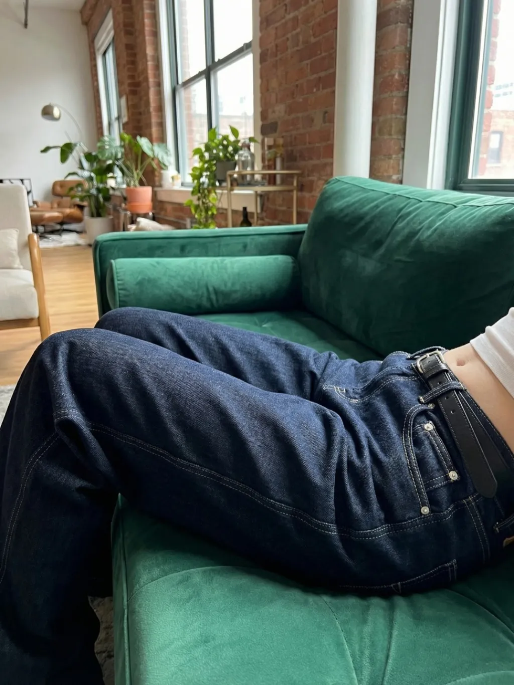 Women's Low-Rise Wide-Leg Raw Denim Jeans Y2K — a pair designed to be worn everywhere