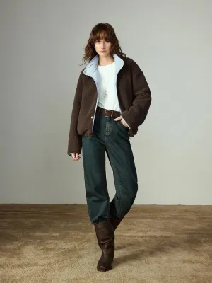 Women's Raw Blue Flared Jeans — view 5