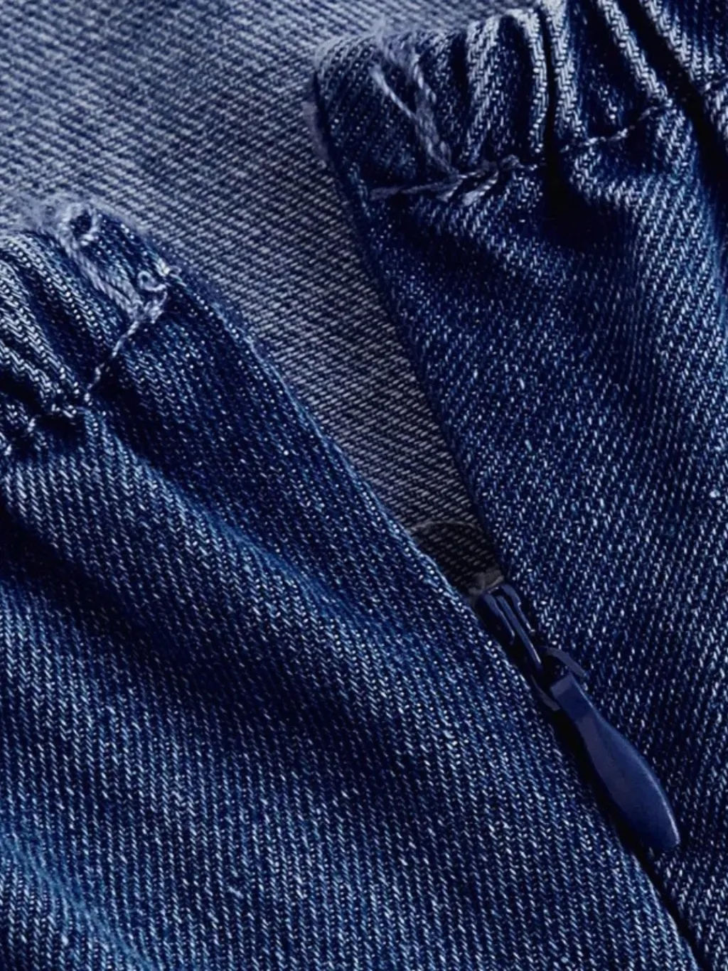 Women's Raw Denim Short Dress with Corset Effect — endless ways to style it