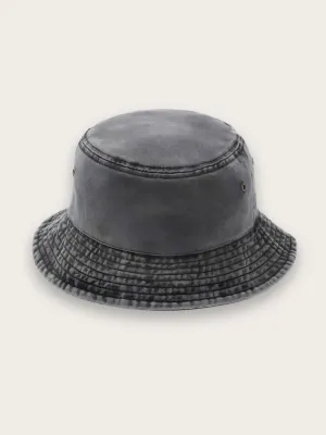 Women's Soft Washed Denim Bucket Hat — view 9
