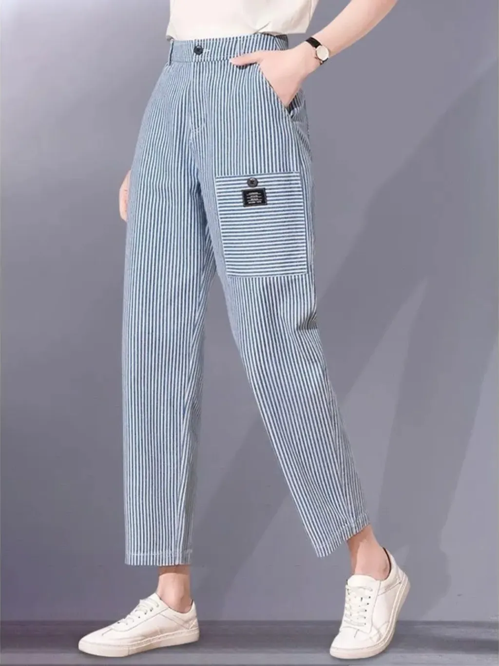 Women's Striped Jeans Nautical Style — endless ways to style it