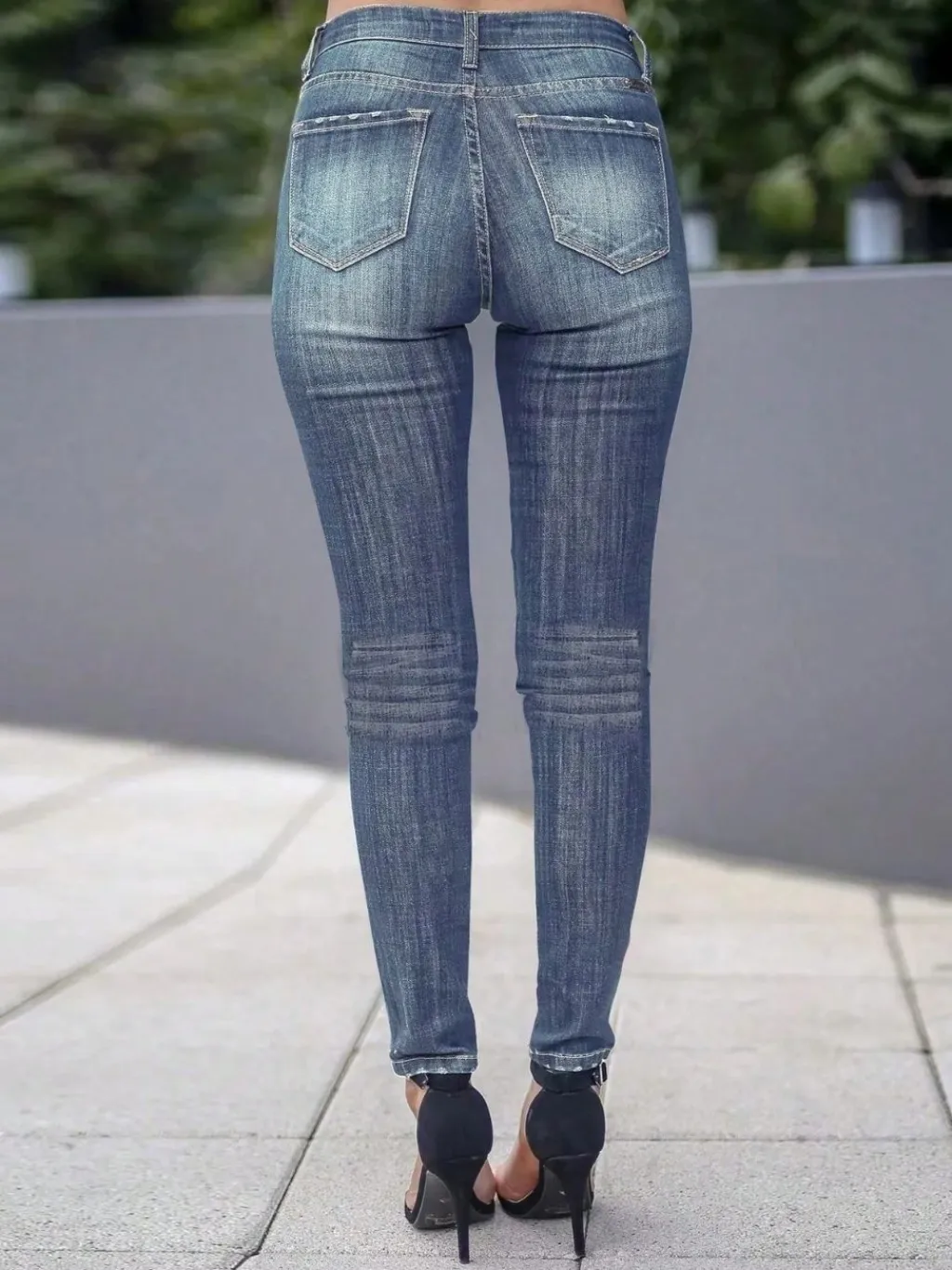 Women's Vintage Washed Skinny Jeans — endless ways to style it