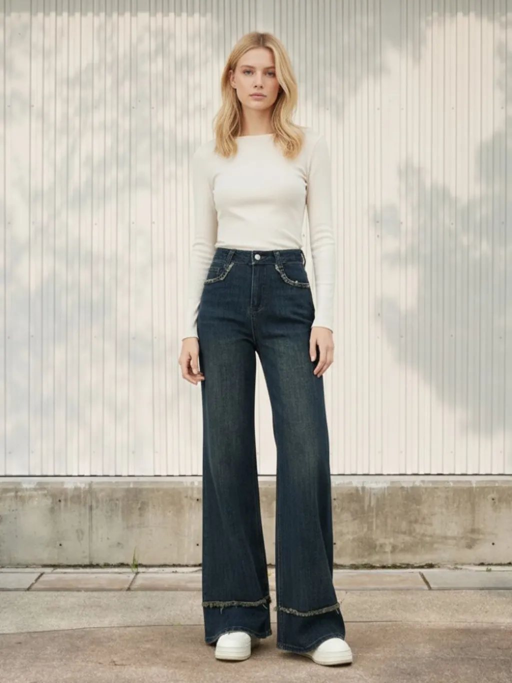 Women's Wide-Leg Vintage Jeans