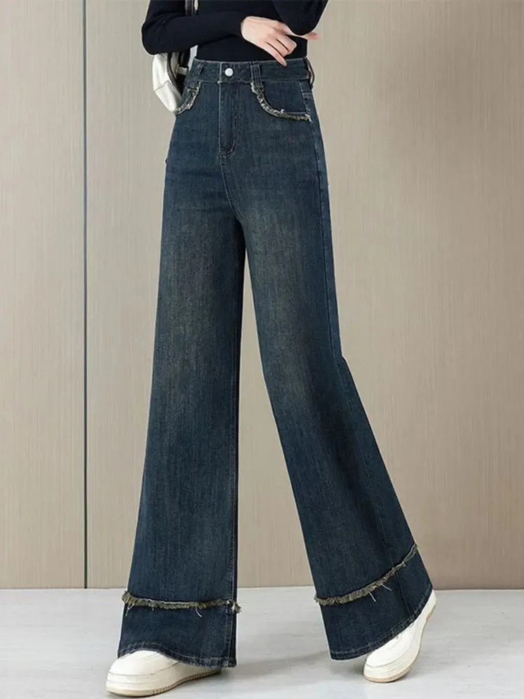Women's Wide-Leg Vintage Jeans — quality denim, made to last